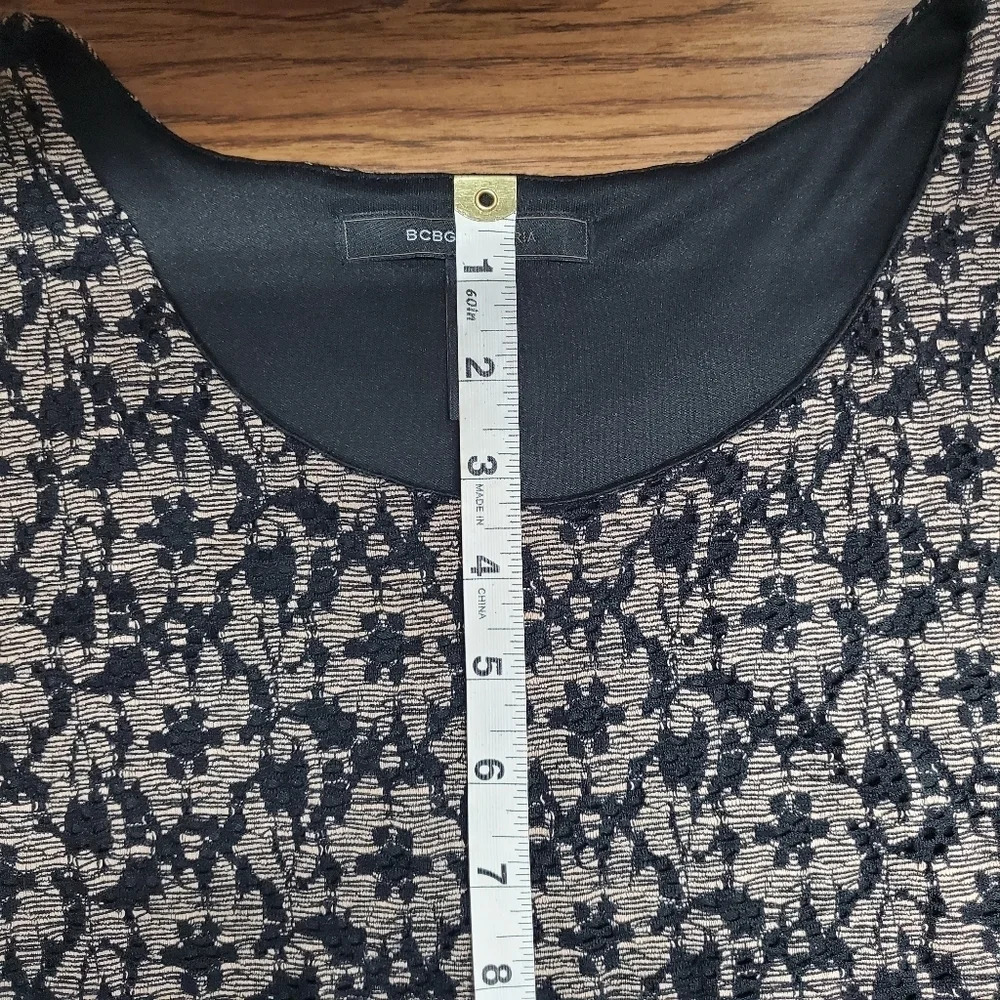 BCBGMAXAZRIA Women's A-Line Knit Dress Sz L - Picture 12 of 15